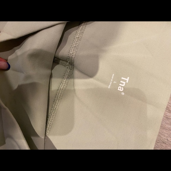 TNA life Aritzia silent storm green leggings - Picture 3 of 5